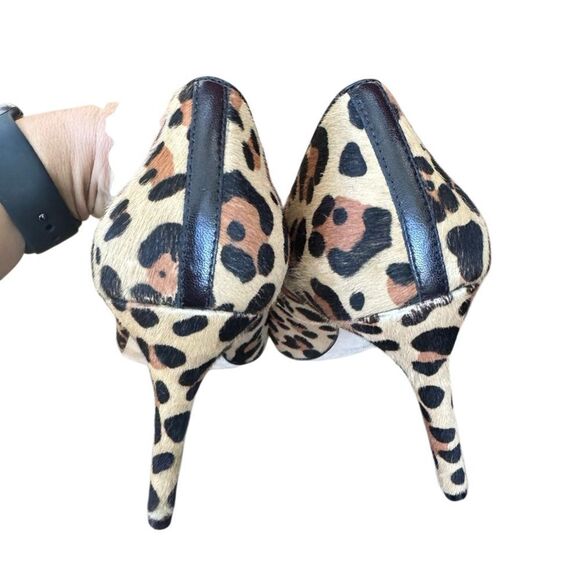 Vía Spiga Women's Leopard Print Pointed Toe Heel Size 10 - Picture 3 of 7